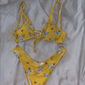 Floral bikini set